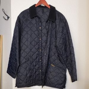 Barbour brand quilted jacket